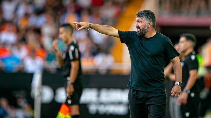 Gennaro Gattuso, entrenador del Valencia