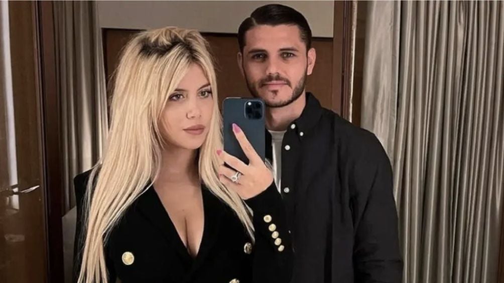 Icardi y Wanda en redes sociales