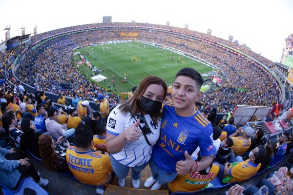 Tigres vs Rayados en El Volcán