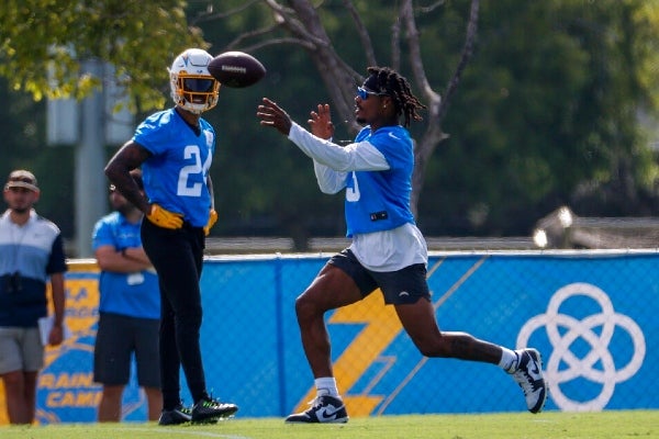 Derwin durante entrenamiento 