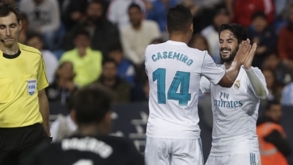 Casemiro con Isco