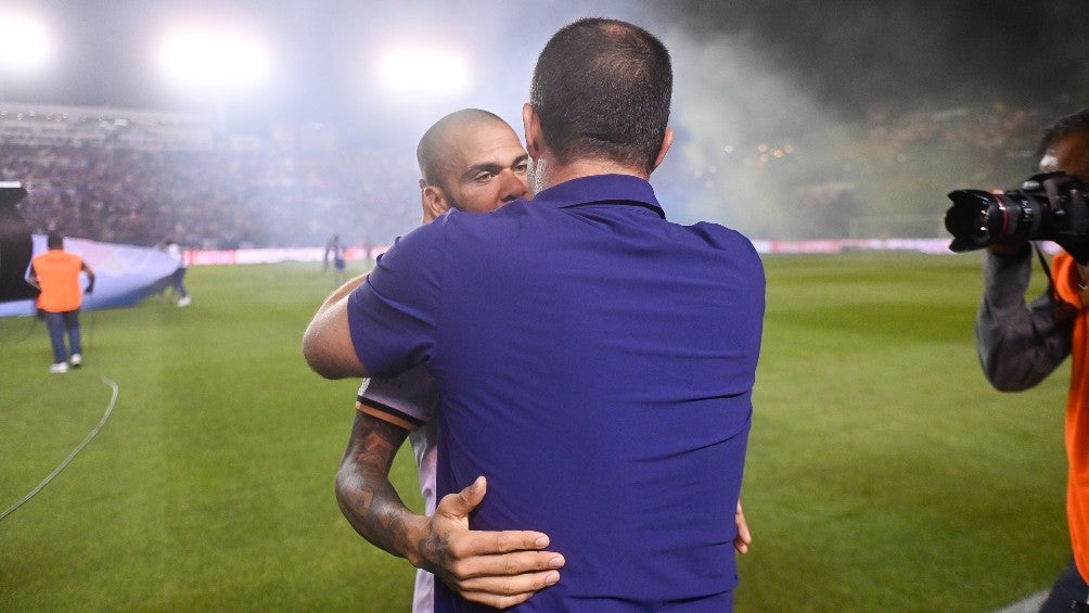 Dani Alves se reencontró con André Jardine 