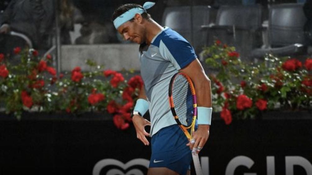 Nadal y sus molestias en el abdomen