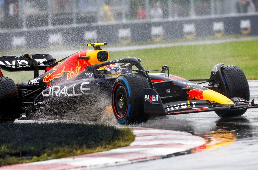 Checo Pérez en la clasificación del GP de Canadá