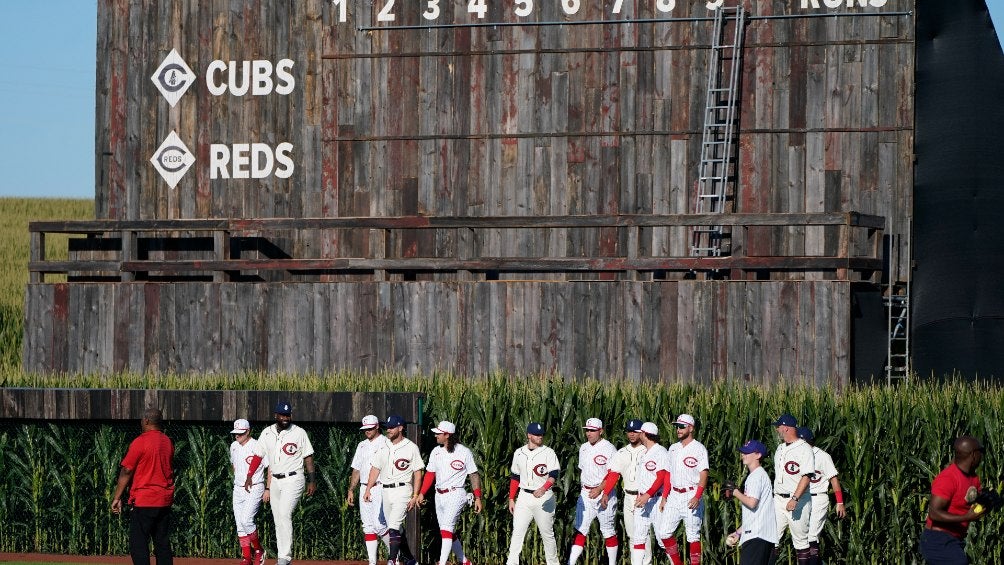 Field of Dreams: Smyly y Cubs vencieron a Reds en juego especial