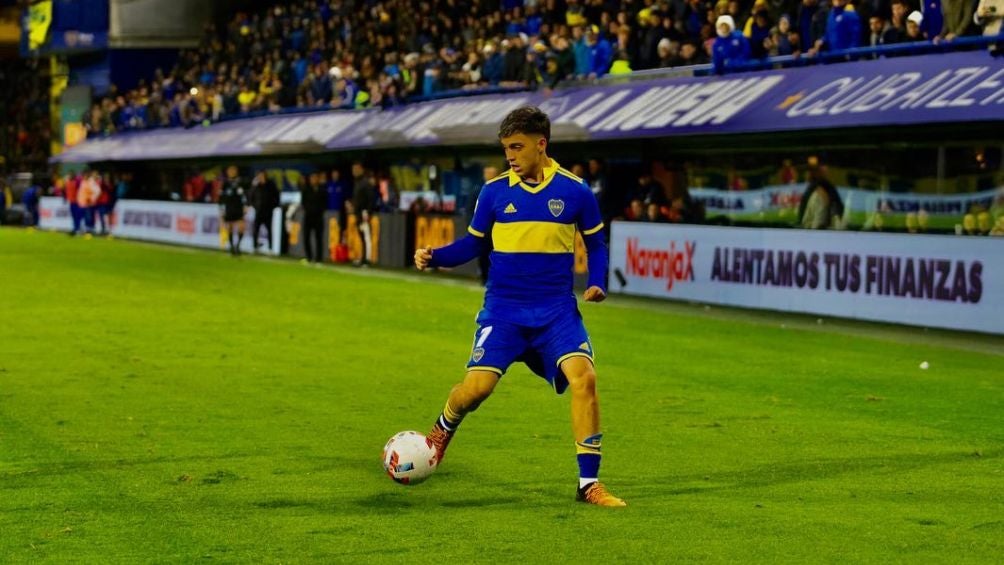 Exequiel Palacios, delantero de Boca Juniors