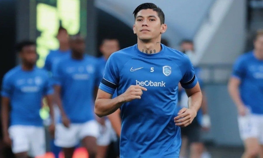 Arteaga previo a juego del Genk