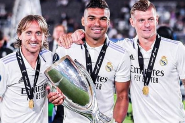 Casemiro, uno de los máximos ganadores del club