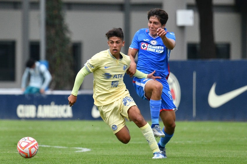 América vs Cruz Azul de la Sub 18