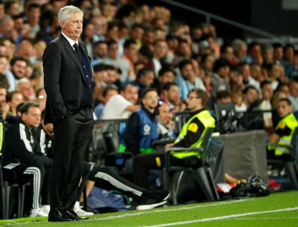 Carlo Ancelotti sigue invicto en la temporada con el Real Madrid