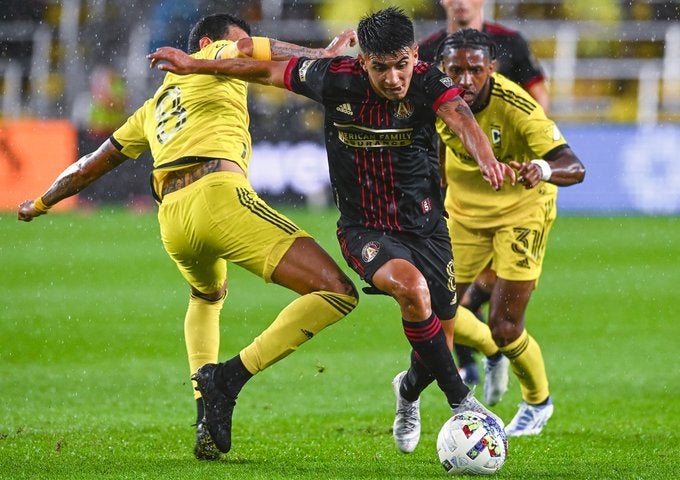 Acción en el Atlanta United vs Columbus Crew