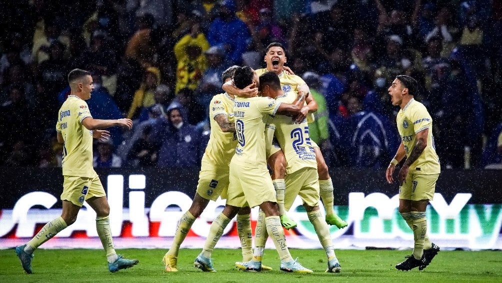 América celebra en el Clásico Joven del Apertura 2022