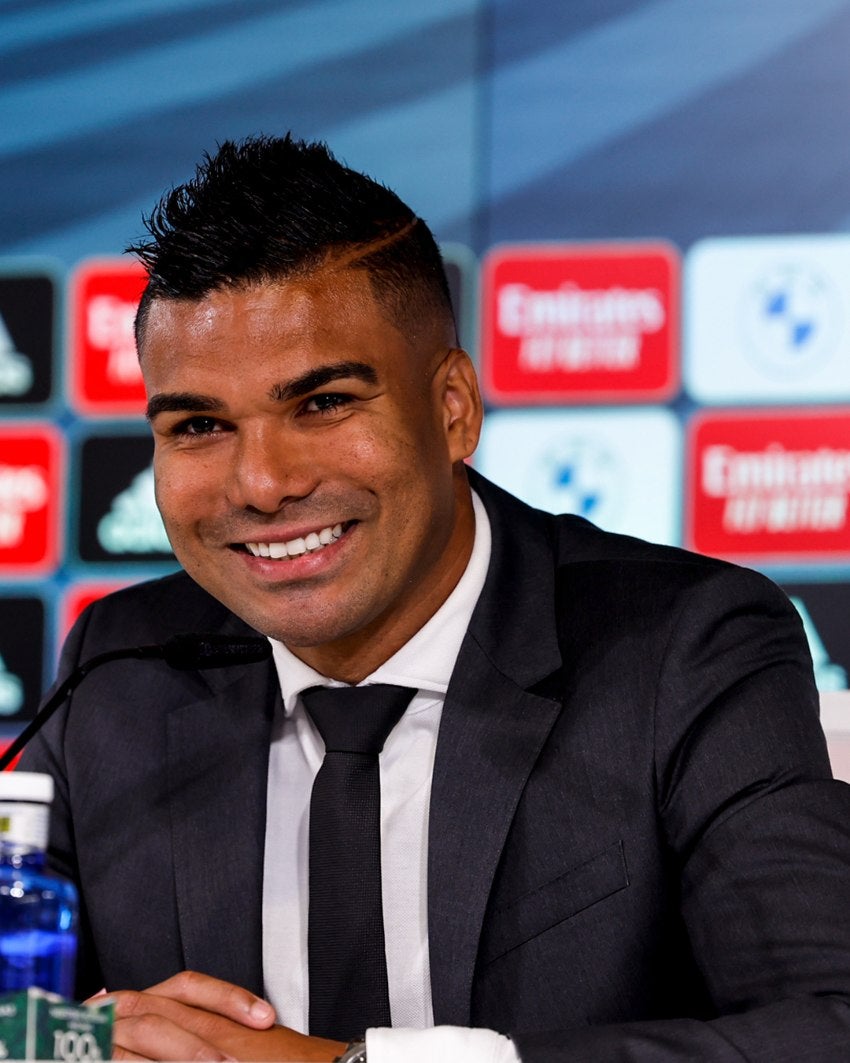 Casemiro en us despedida del Real Madrid