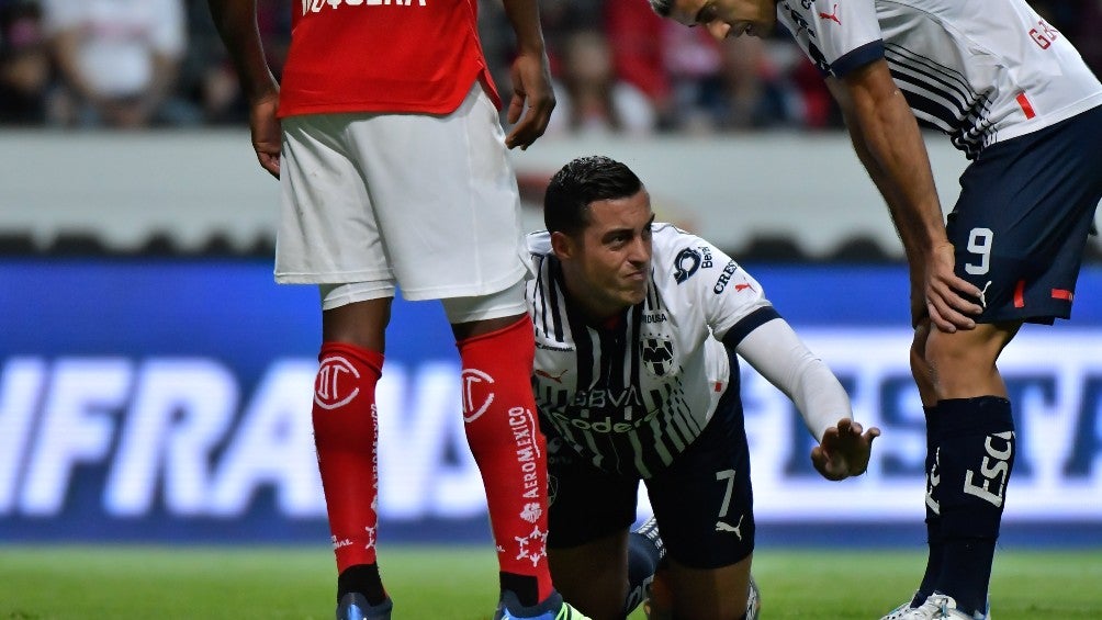 Rogelio Funes Mori en el duelo ante Toluca