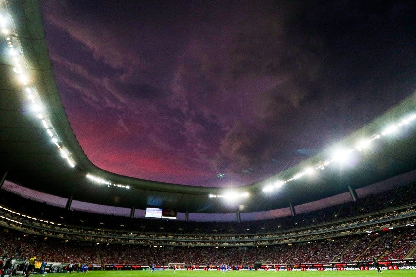 Estadio Akron en el partido ante Monterrey