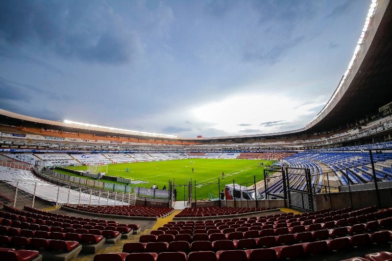 Estadio La Corregidora vacío 