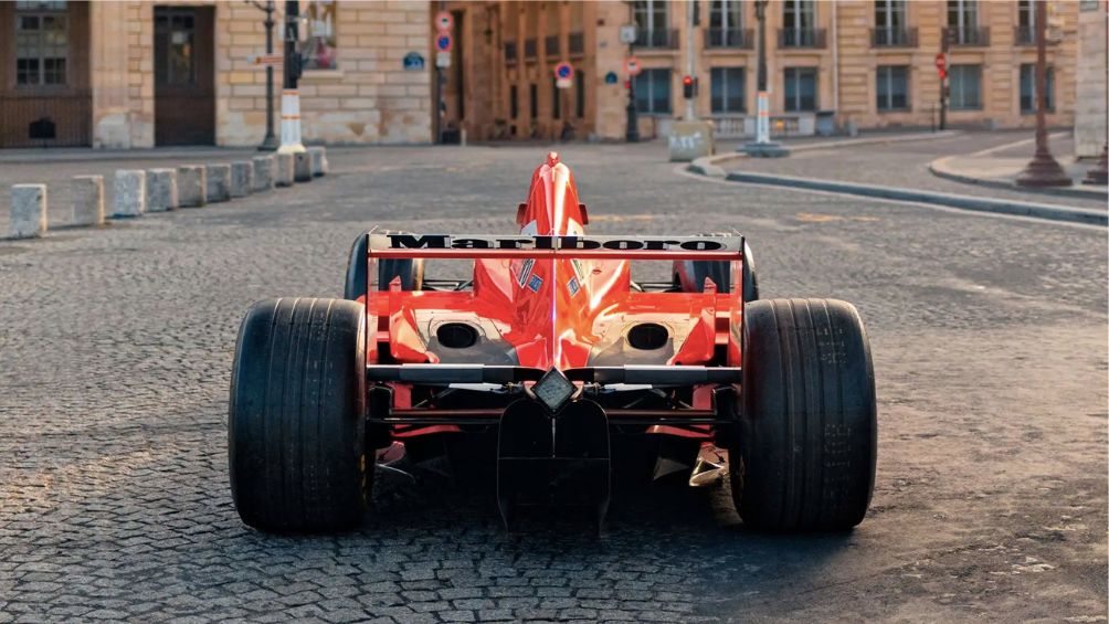 El alemán solo corrió cuatro carreras con este auto