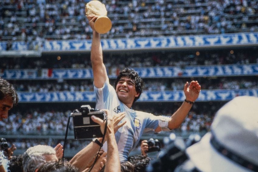 Diego Maradona en el Mundial de México 86