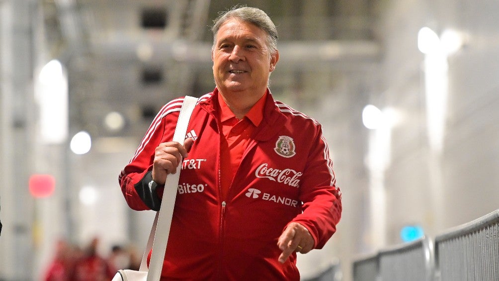 Gerardo Martino previo a un partido con el Tri