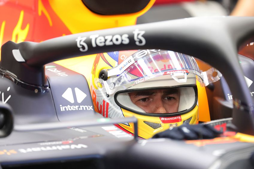 Checo Pérez previo al GP de Bélgica