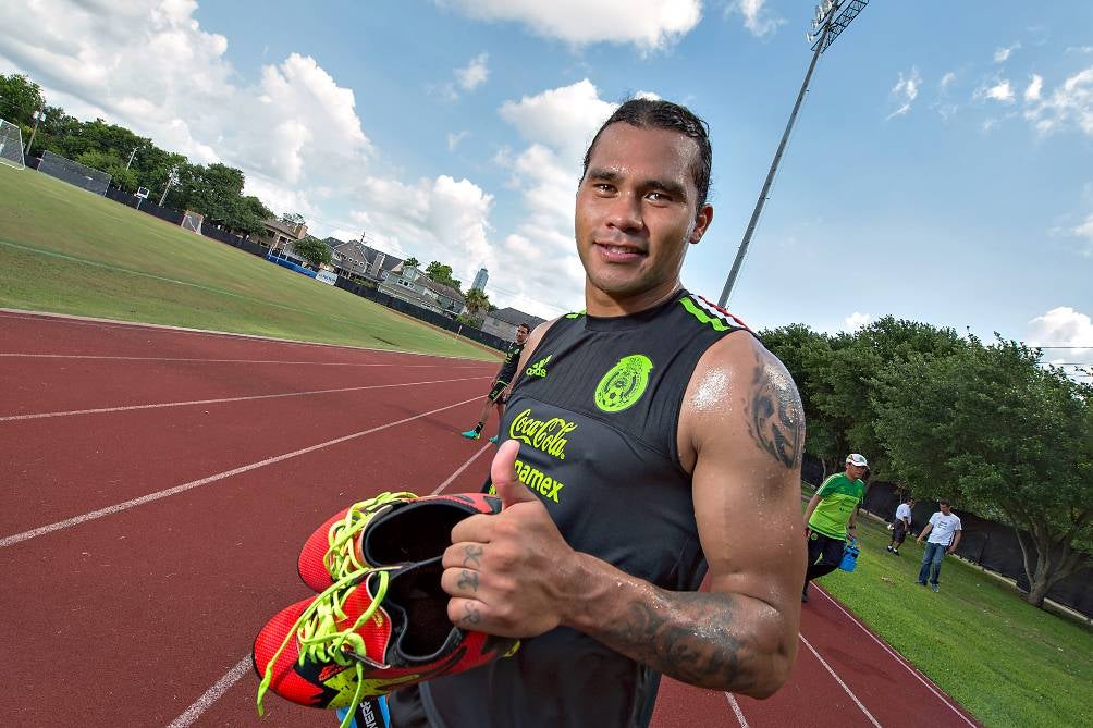 Gullit Peña con la Selección Mexicana 