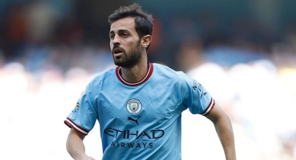 Bernardo Silva durante un partido del Manchester City