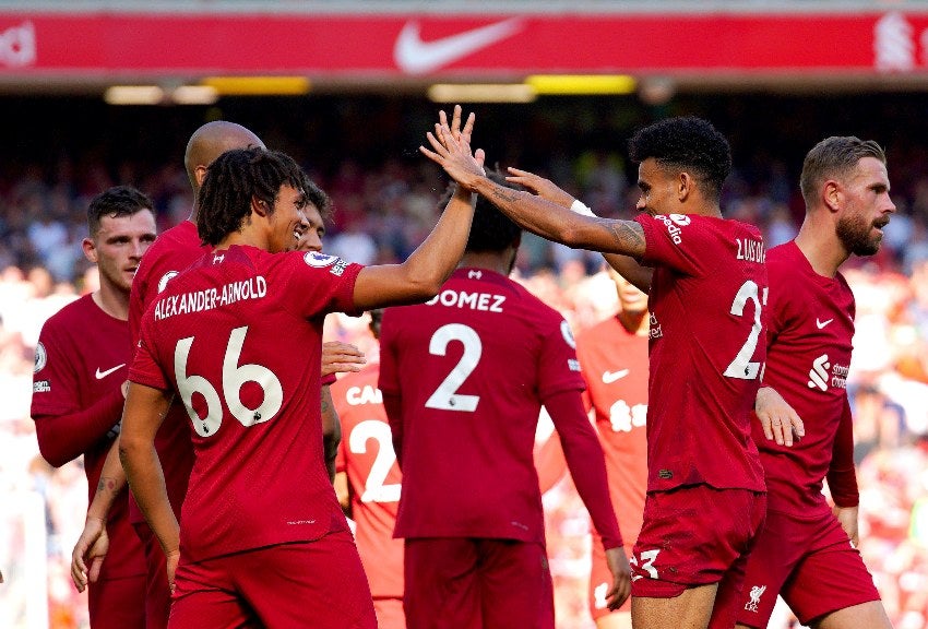 Liverpool goleó al Bournemouth