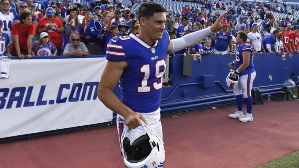 Matt Araiza previo a juego de Buffalo 