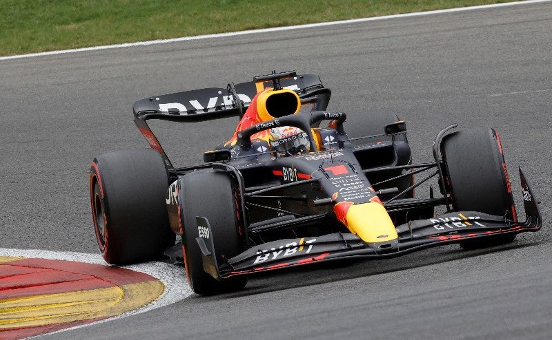 Monoplaza de Max Verstappen