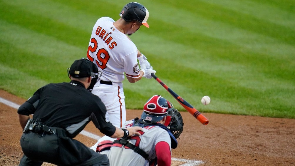 Ramón Urías: Impulsó carrera en victoria de Orioles ante Red Sox