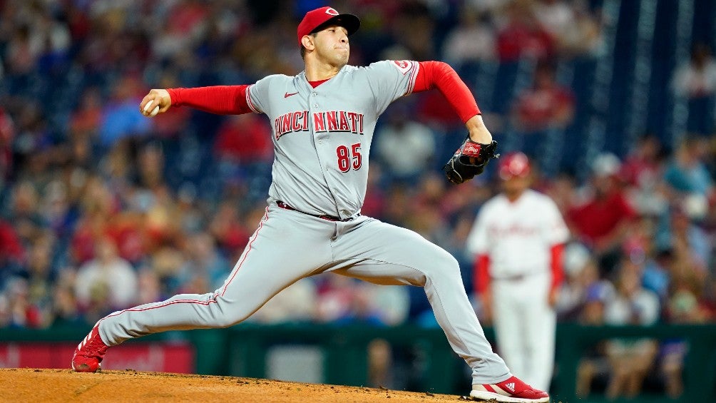 Luis Cessa: Complicada salida del mexicano en derrota de Reds ante Phillies