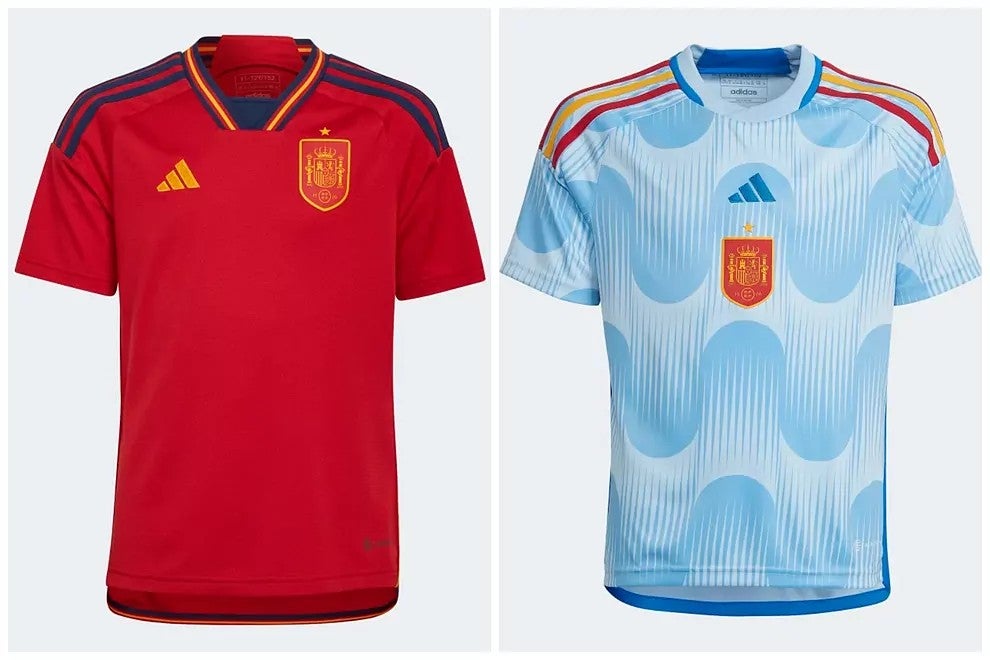 Jersey de España para Qatar 2022