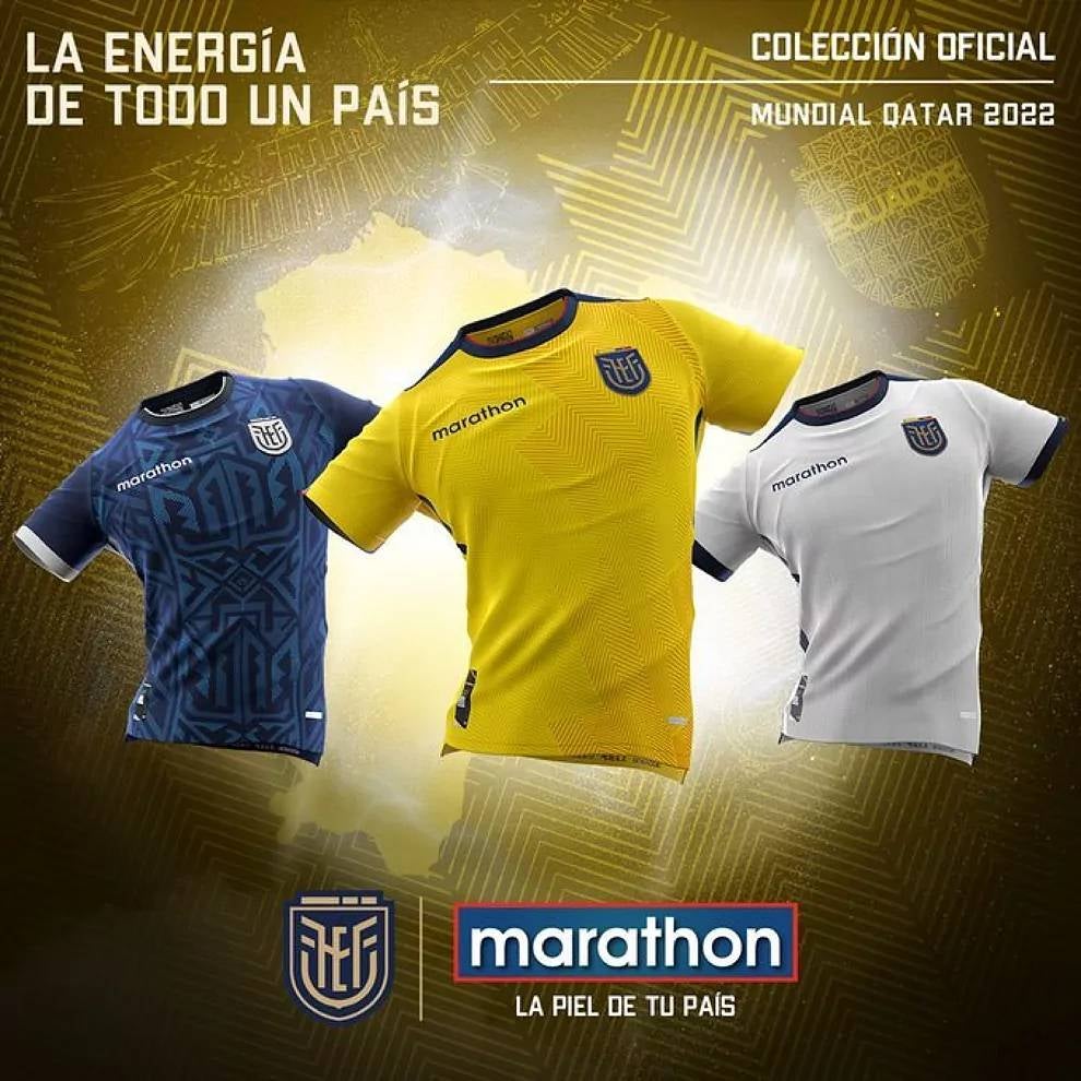 Jersey de Ecuador para Qatar 2022