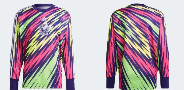 Adidas lanzó colorido jersey tributó al guardameta guerrerense Jorge Campos