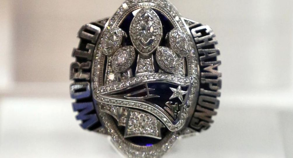 Anillo de Super Bowl de los Patriots