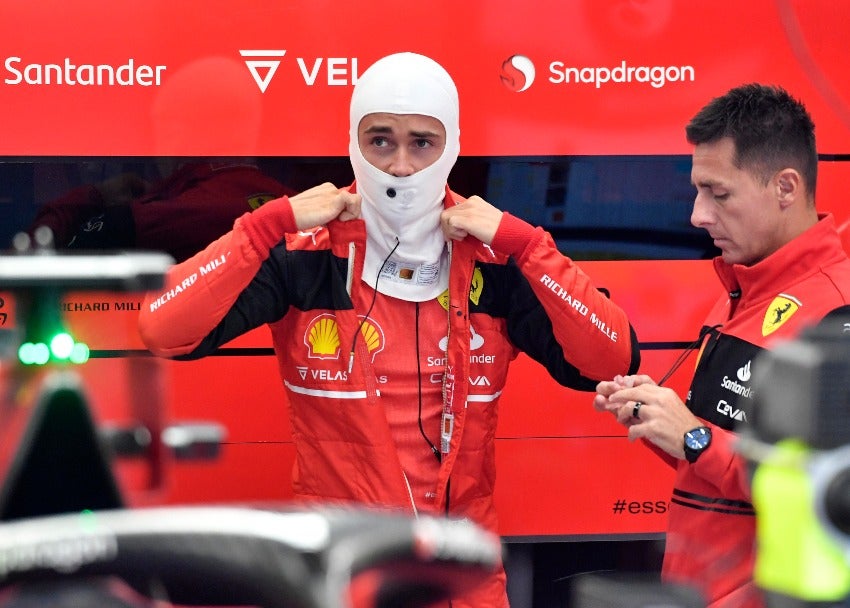 Leclerc tras el GP de Bélgica