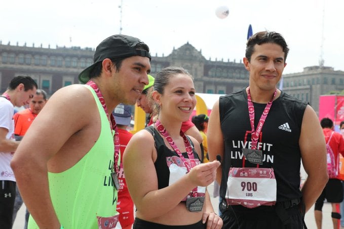 Los atletas estuvieron en participación durante este domingo