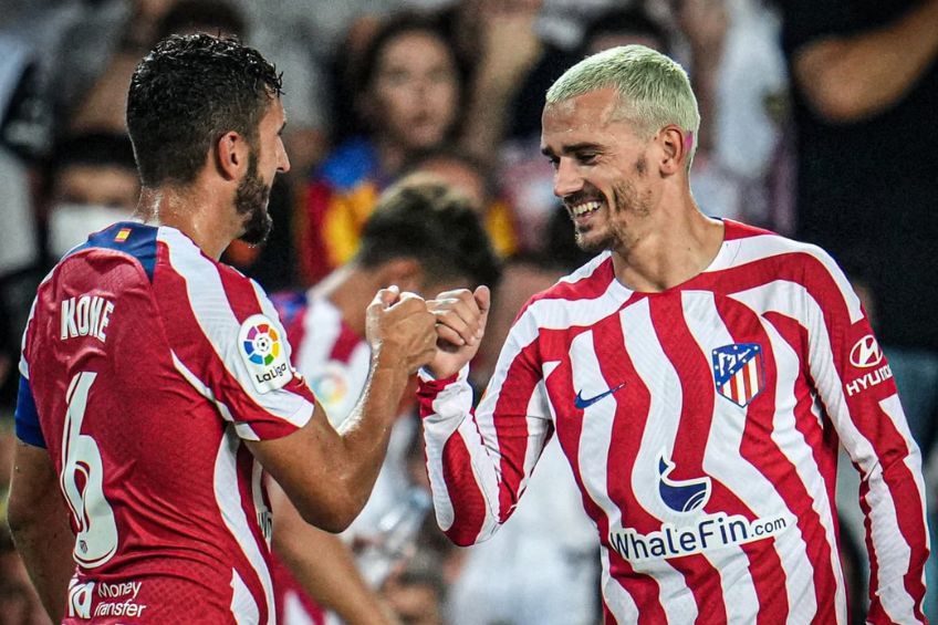 Griezmann festejando un gol