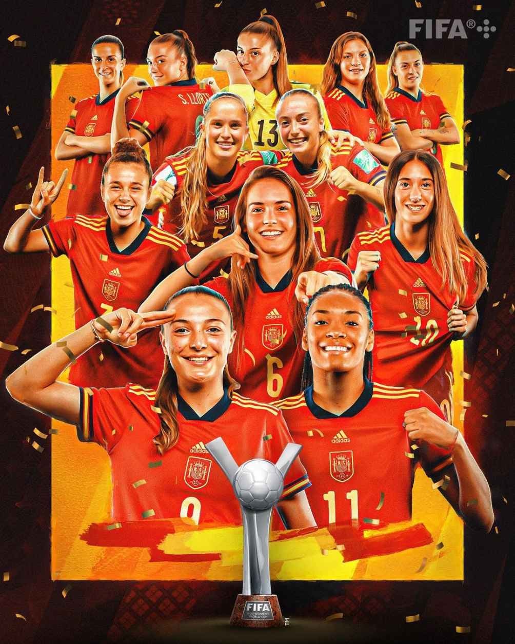 España se consagró como la escuadra campeona del Mundial