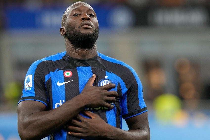 Lukaku en un partido del Inter