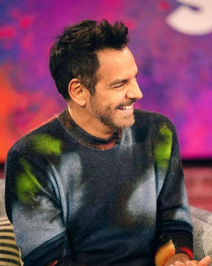 Eugenio Derbez en un programa de televisión