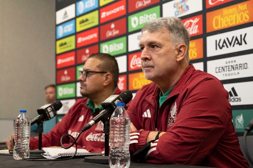 Tata Martino en conferencia de prensa