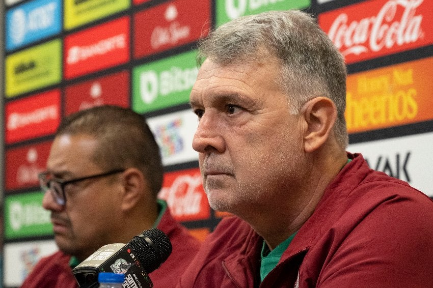 Tata Martino en conferencia de prensa