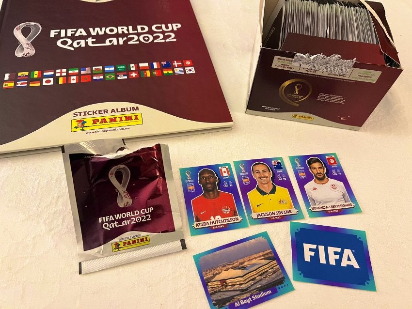 Álbum Panini del Mundial de Qatar 2022