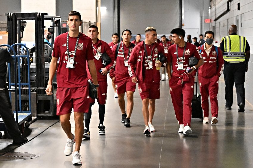 Selección Mexicana previo al partido vs Paraguay