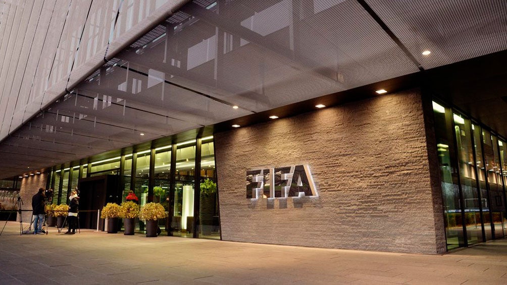 Exterior de la FIFA en suiza