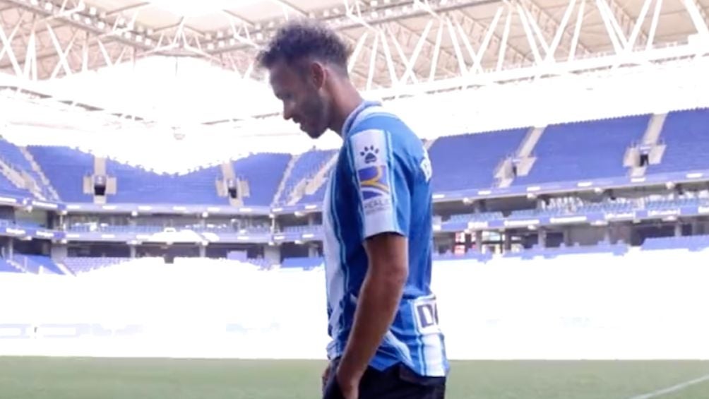 Las primeras imágenes de Braithwaite con el Espanyol