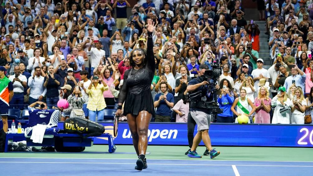 Serena Williams jugó su último partido de su carrera