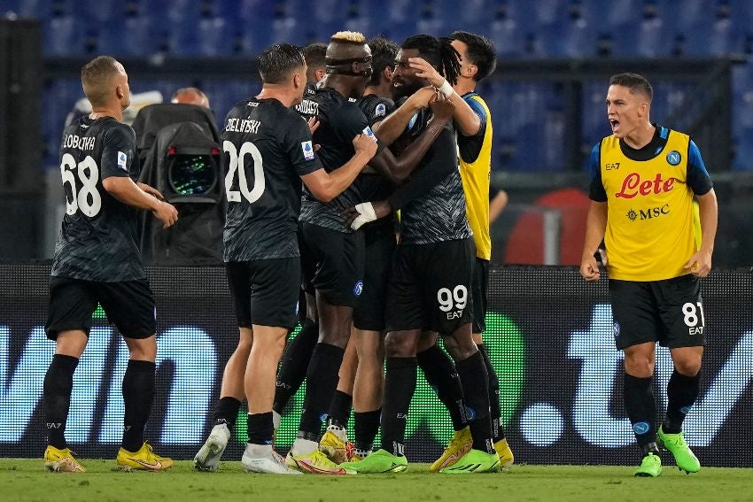 Napoli venció a la Lazio