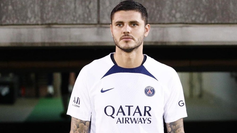 Mauro Icardi con el PSG